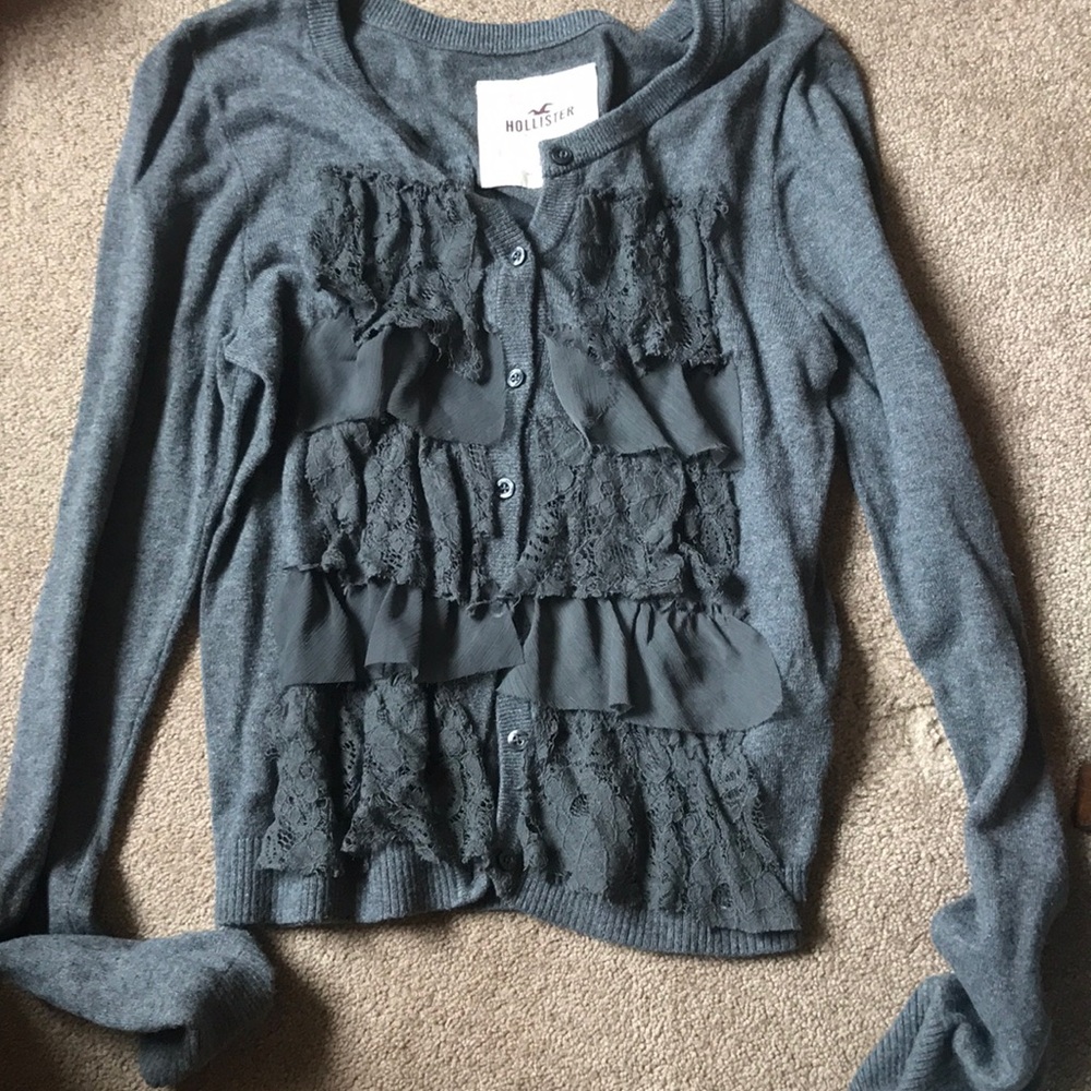 button down cardigan